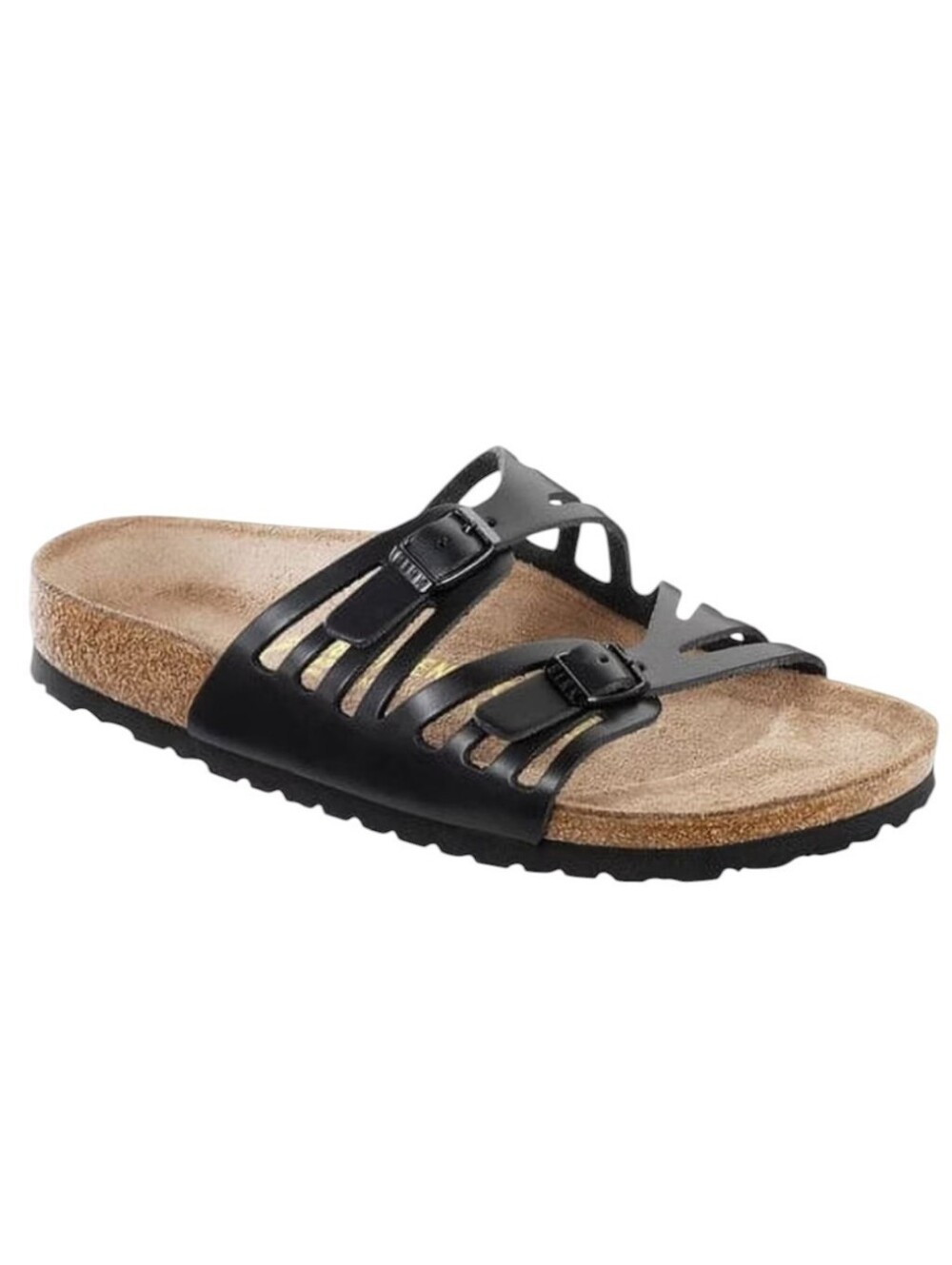 Birkenstock Betula Granada Birkibuc Patent Leather Shiny Black 9